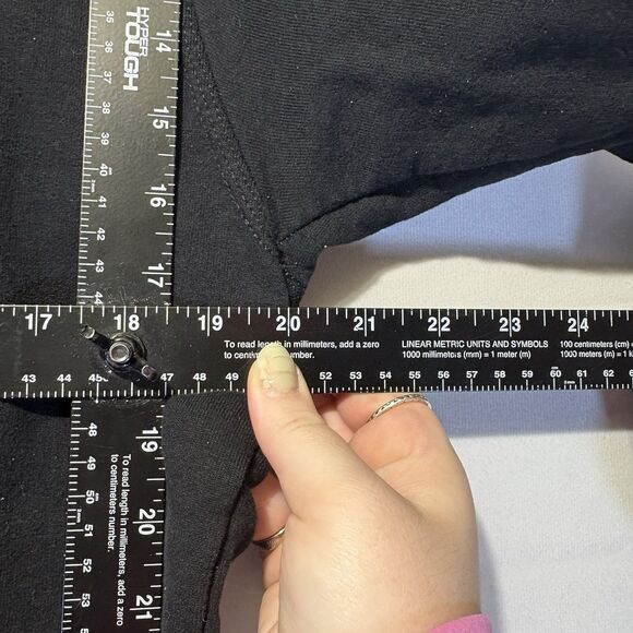 Champion Black Pullover Sweatshirt Hoodie Small Logo Athletic Casual Men’s S - Picture 6 of 7